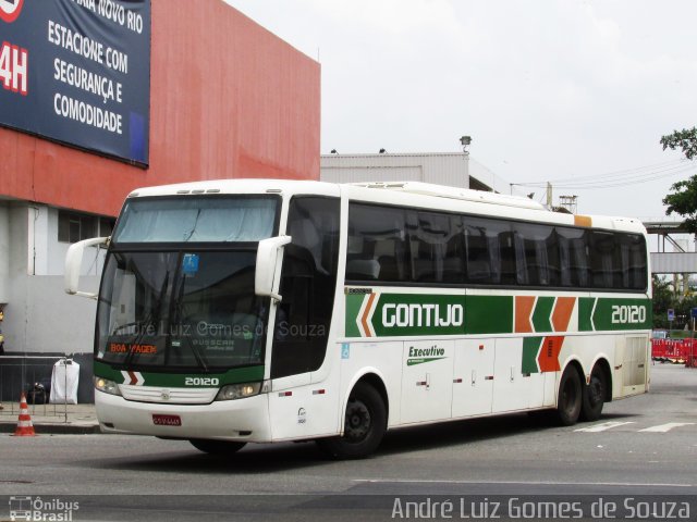 Empresa Gontijo de Transportes 20120 na cidade de Rio de Janeiro, Rio de Janeiro, Brasil, por André Luiz Gomes de Souza. ID da foto: 5888939.