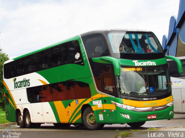 Tocantins Transportes e Turismo 3047 na cidade de Palmas, Tocantins, Brasil, por Lucas Vieira. Número da foto: #5889025.