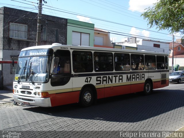 Transportes Santa Maria 47 na cidade de Pelotas, Rio Grande do Sul, Brasil, por Felipe Ferreira Ribeiro. Número da foto: #5887084.