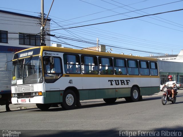 TURF - Transportes Urbanos Rurais Fragata 41 na cidade de Pelotas, Rio Grande do Sul, Brasil, por Felipe Ferreira Ribeiro. ID da foto: 5887128.