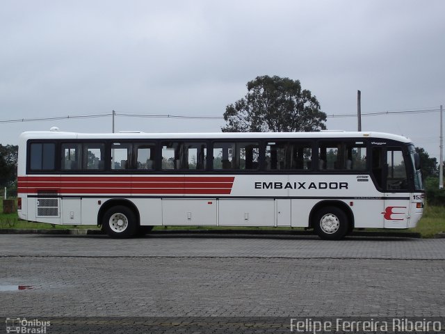 Expresso Embaixador 152 na cidade de Pelotas, Rio Grande do Sul, Brasil, por Felipe Ferreira Ribeiro. ID da foto: 5887170.