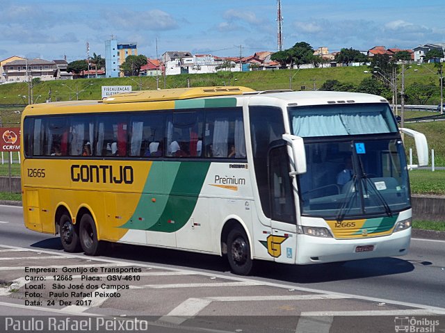 Empresa Gontijo de Transportes 12665 na cidade de São José dos Campos, São Paulo, Brasil, por Paulo Rafael Peixoto. Número da foto: #5888459.