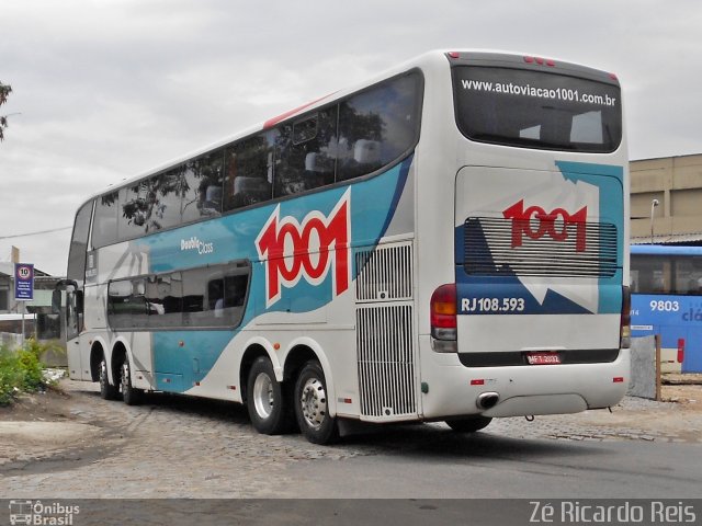 Auto Viação 1001 RJ 108.593 na cidade de Rio de Janeiro, Rio de Janeiro, Brasil, por Zé Ricardo Reis. Número da foto: #5889780.