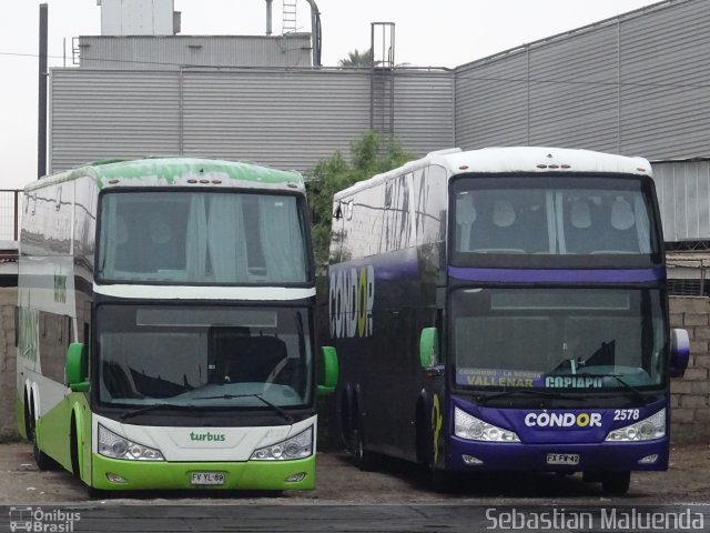 Condorbus 2578 na cidade de , por Sebastian Andres Maluenda. Número da foto: #5891076.