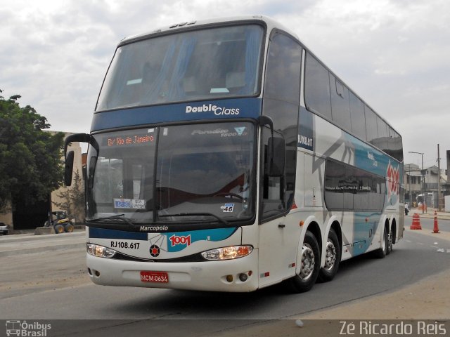 Auto Viação 1001 RJ 108.617 na cidade de Rio de Janeiro, Rio de Janeiro, Brasil, por Zé Ricardo Reis. ID da foto: 5889799.