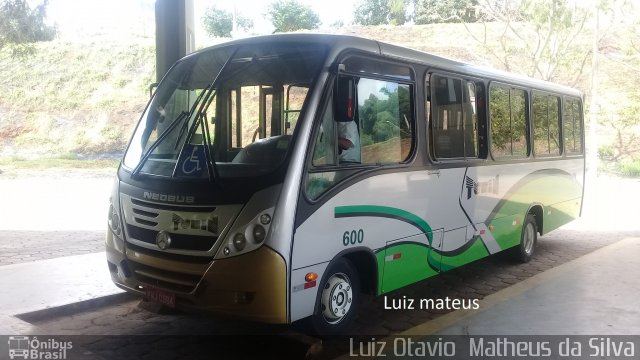 Turin Transportes 600 na cidade de Ouro Branco, Minas Gerais, Brasil, por Luiz Otavio Matheus da Silva. Número da foto: #5890209.