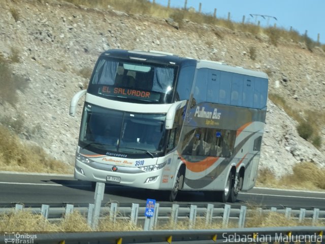 Pullman Bus 3510 na cidade de , por Sebastian Andres Maluenda. ID da foto: 5891186.