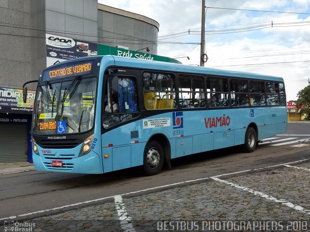 Empresa de Transporte Coletivo Viamão 8310 na cidade de Viamão, Rio Grande do Sul, Brasil, por Fabiano Zimmer. ID da foto: 5890170.