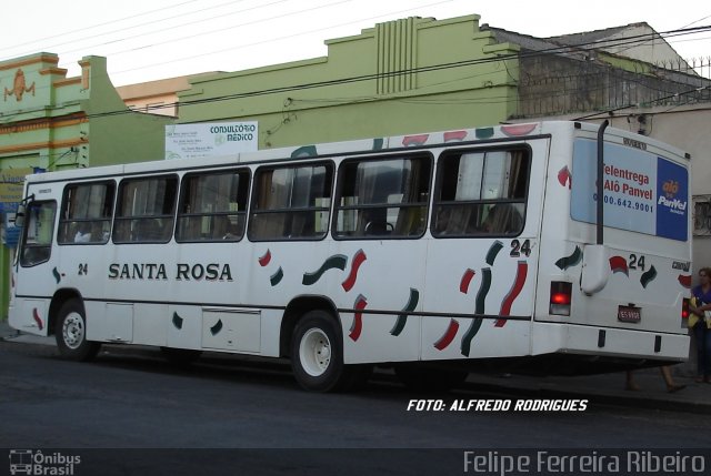 Empresa Auto Viação Santa Rosa 24 na cidade de Pelotas, Rio Grande do Sul, Brasil, por Felipe Ferreira Ribeiro. Número da foto: #5892636.