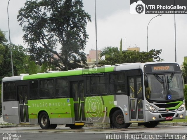 Viação Garcia 7549 na cidade de Maringá, Paraná, Brasil, por Victor Hugo Guedes Pereira. ID da foto: 5893527.