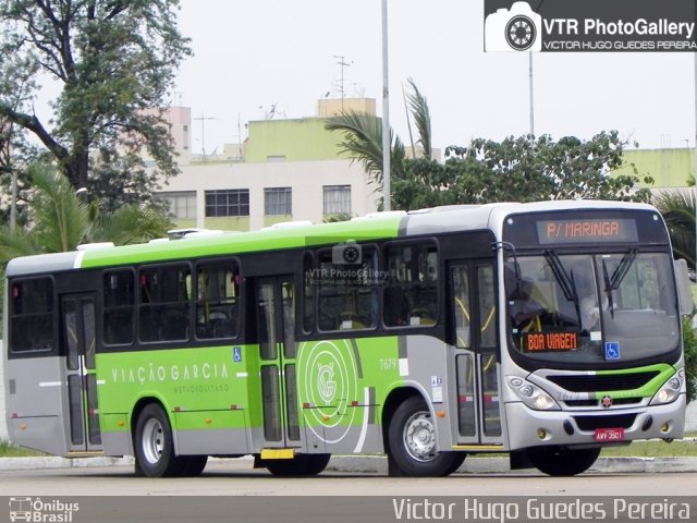 Viação Garcia 7679 na cidade de Maringá, Paraná, Brasil, por Victor Hugo Guedes Pereira. ID da foto: 5893575.