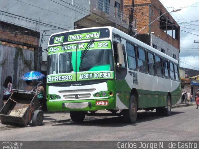 Ônibus Particulares JUP6919 na cidade de Belém, Pará, Brasil, por Carlos Jorge N.  de Castro. Número da foto: #5891759.