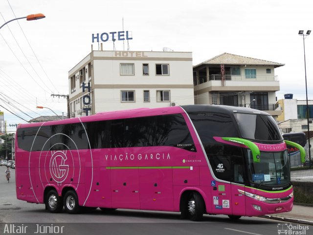 Viação Garcia 7169 na cidade de Balneário Camboriú, Santa Catarina, Brasil, por Altair Júnior. Número da foto: #5893603.