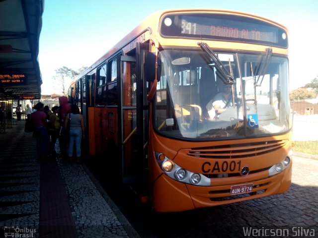 Auto Viação Santo Antônio CA001 na cidade de Curitiba, Paraná, Brasil, por Wericson Silva. ID da foto: 5893596.