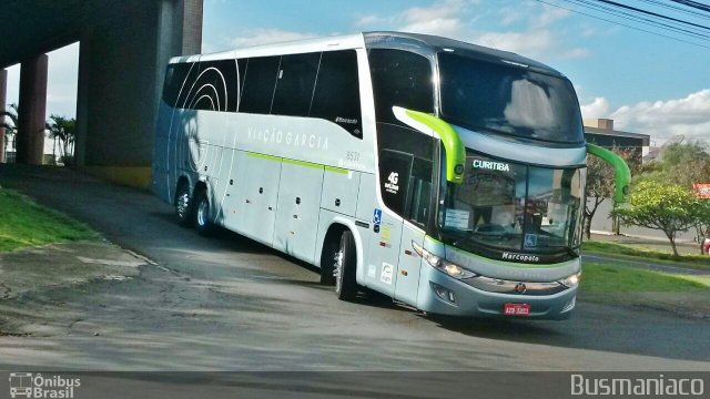 Viação Garcia 8531 na cidade de Apucarana, Paraná, Brasil, por Benevaldo Lima. Número da foto: #5891716.