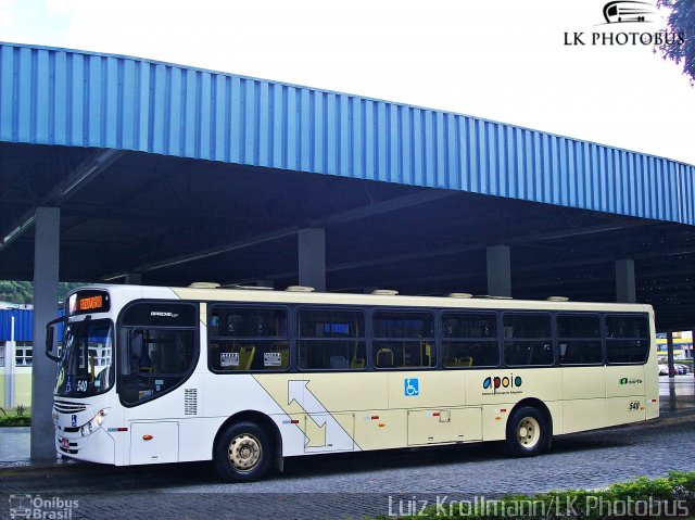 Auto Viação Norte 540 na cidade de Juiz de Fora, Minas Gerais, Brasil, por Luiz Krolman. ID da foto: 5892068.