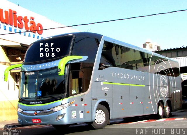 Viação Garcia 8441 na cidade de Sorocaba, São Paulo, Brasil, por Flavio Alberto Fernandes. ID da foto: 5892226.