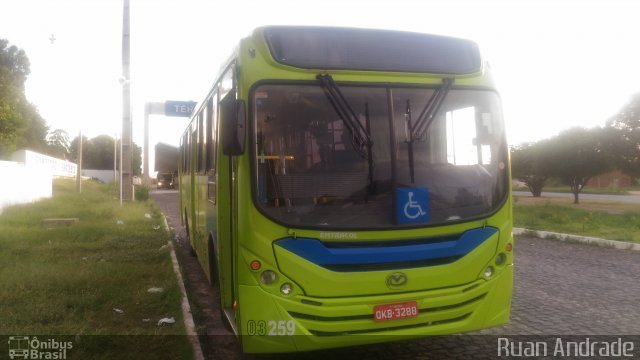 EMTRACOL - Empresa de Transportes Coletivos 03259 na cidade de Teresina, Piauí, Brasil, por Ruan Silva Andrade. Número da foto: #5894177.