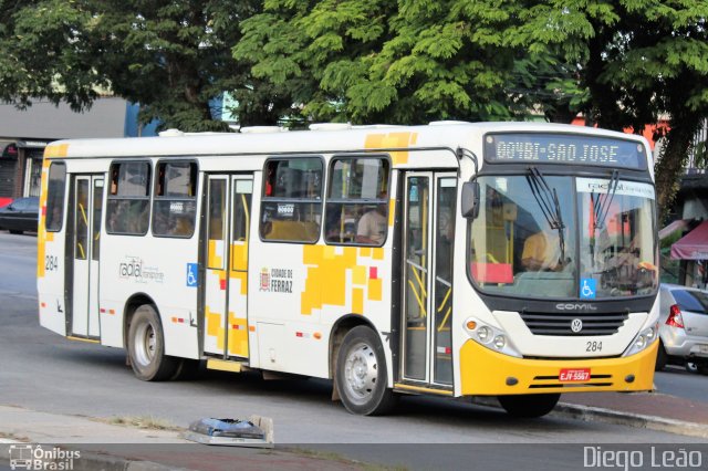 Radial Transporte Coletivo 284 na cidade de Ferraz de Vasconcelos, São Paulo, Brasil, por Diego Leão. Número da foto: #5894871.