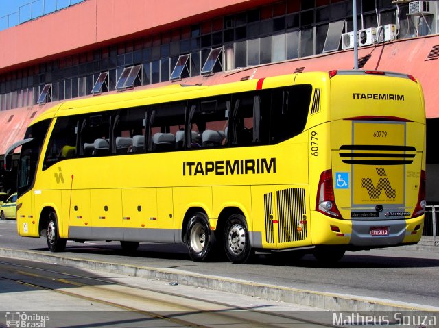 Viação Itapemirim 60779 na cidade de Rio de Janeiro, Rio de Janeiro, Brasil, por Matheus Souza. Número da foto: #5895520.