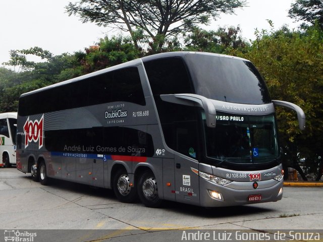 Auto Viação 1001 RJ 108.688 na cidade de São Paulo, São Paulo, Brasil, por André Luiz Gomes de Souza. ID da foto: 5896515.