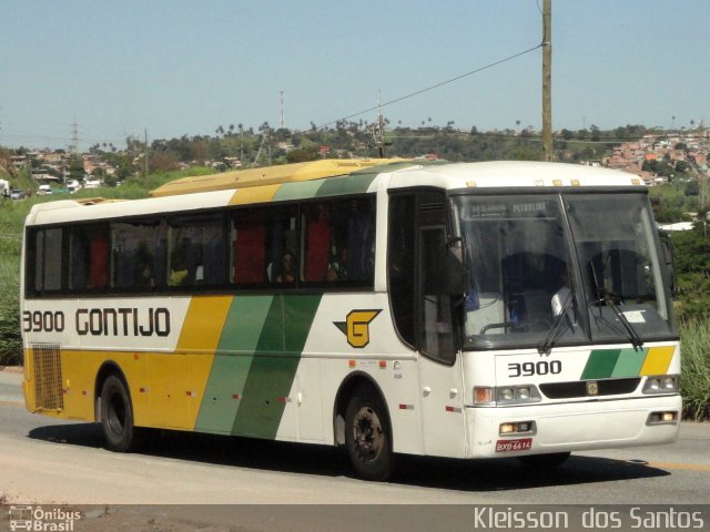 Empresa Gontijo de Transportes 3900 na cidade de Sabará, Minas Gerais, Brasil, por Kleisson  dos Santos. ID da foto: 5896951.