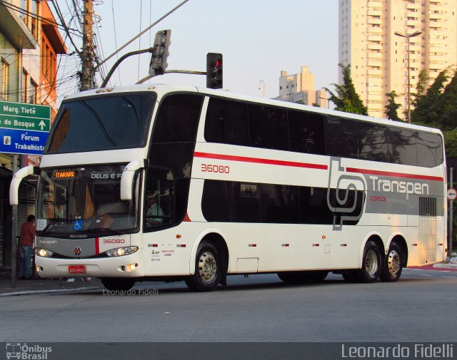 Transpen Transporte Coletivo e Encomendas 36080 na cidade de São Paulo, São Paulo, Brasil, por Leonardo Fidelli. Número da foto: #5897760.