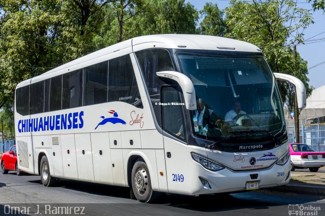 Transportes Chihuahuenses 2149 na cidade de Gustavo A. Madero, Ciudad de México, México, por Omar Ramírez Thor2102. Número da foto: #5898351.