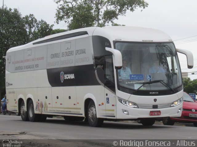 Expresso São Luiz 9675  na cidade de Maceió, Alagoas, Brasil, por Rodrigo Fonseca. ID da foto: 5899165.