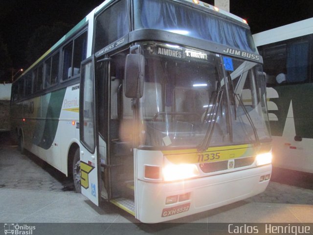 Empresa Gontijo de Transportes 11335 na cidade de Governador Valadares, Minas Gerais, Brasil, por Carlos  Henrique. Número da foto: #5899302.