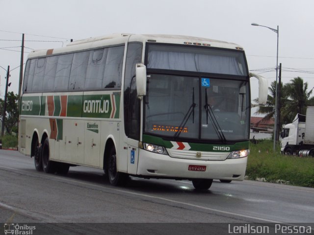 Empresa Gontijo de Transportes 21150 na cidade de Caruaru, Pernambuco, Brasil, por Lenilson da Silva Pessoa. ID da foto: 5898823.