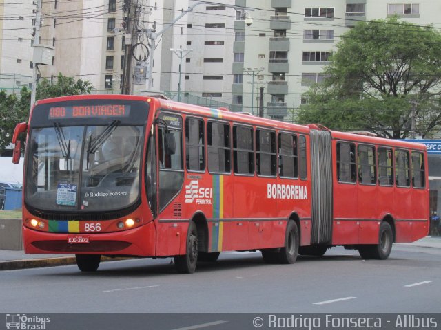 Borborema Imperial Transportes 856 na cidade de Recife, Pernambuco, Brasil, por Rodrigo Fonseca. ID da foto: 5899142.