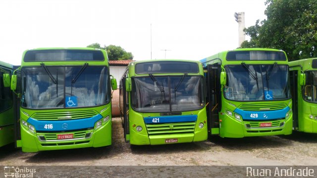 Taguatur - Taguatinga Transporte e Turismo 03416 na cidade de Teresina, Piauí, Brasil, por Ruan Silva Andrade. Número da foto: #5898000.
