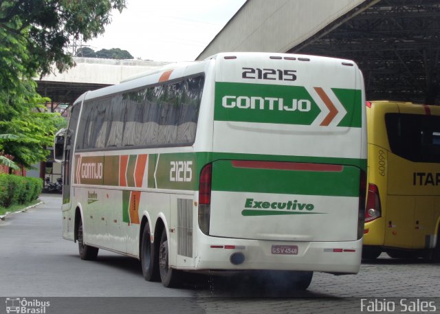 Empresa Gontijo de Transportes 21215 na cidade de Vitória, Espírito Santo, Brasil, por Fábio Sales. Número da foto: #5897831.