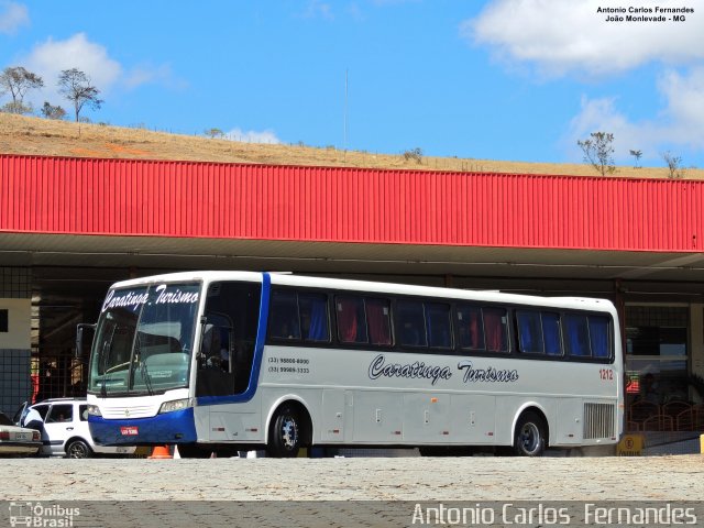 Caratinga Turismo 1212 na cidade de João Monlevade, Minas Gerais, Brasil, por Antonio Carlos Fernandes. Número da foto: #5897670.