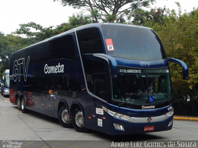 Viação Cometa 17310 na cidade de São Paulo, São Paulo, Brasil, por André Luiz Gomes de Souza. Número da foto: #5900904.