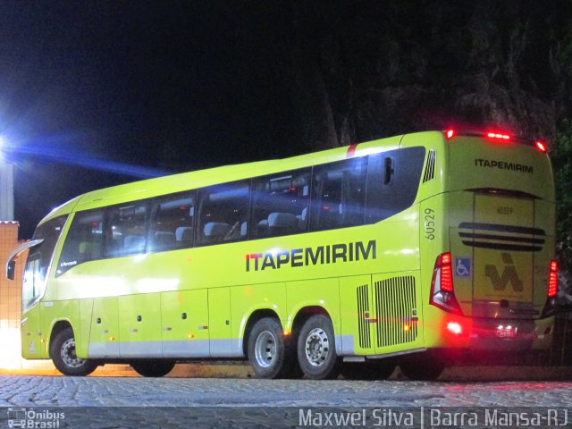Viação Itapemirim 60529 na cidade de Barra Mansa, Rio de Janeiro, Brasil, por Maxwel Silva. Número da foto: #5900009.