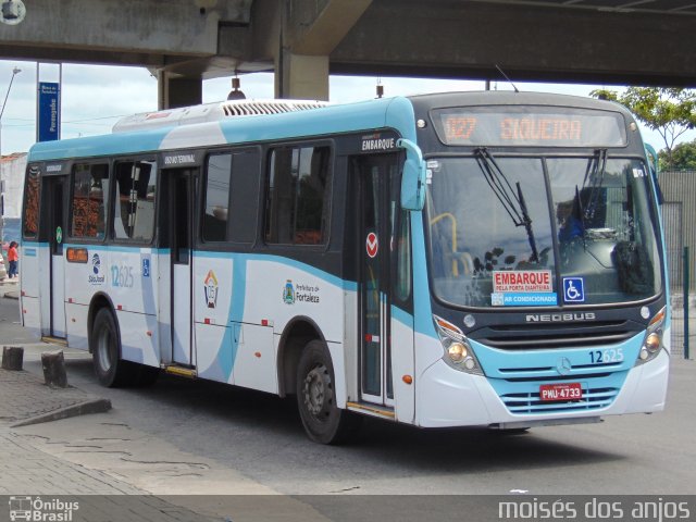 Auto Viação São José 12625 na cidade de Fortaleza, Ceará, Brasil, por Francisco Moisés  Silva dos Anjos. ID da foto: 5900412.