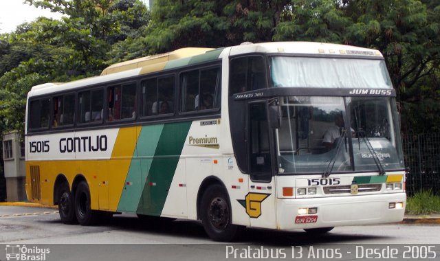 Empresa Gontijo de Transportes 15015 na cidade de São Paulo, São Paulo, Brasil, por Cristiano Soares da Silva. ID da foto: 5900646.