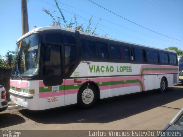 Viação Lopes 1270 na cidade de Santo Expedito, São Paulo, Brasil, por Carlos Vinicius Estevão Menezes. Número da foto: #5900055.