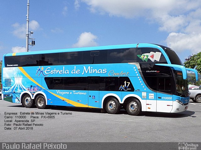 Estrela de Minas Viagens e Turismo 110000 na cidade de Aparecida, São Paulo, Brasil, por Paulo Rafael Peixoto. Número da foto: #5900116.