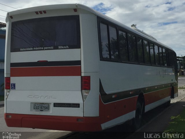 Ônibus Particulares 9754 na cidade de Rio das Ostras, Rio de Janeiro, Brasil, por Lucas Oliveira. Número da foto: #5902259.