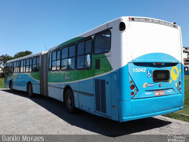 Viação Serrana 15042 na cidade de Cariacica, Espírito Santo, Brasil, por Danilo Moraes. Número da foto: #5904203.