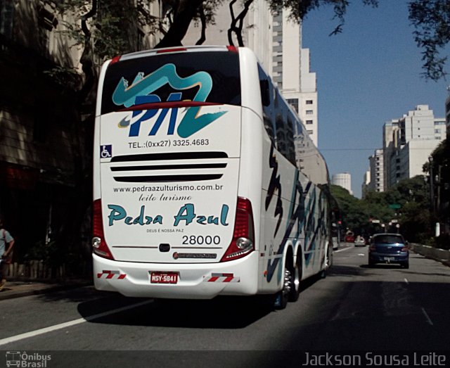 Pedra Azul Turismo 28000 na cidade de São Paulo, São Paulo, Brasil, por Jackson Sousa Leite. ID da foto: 5903695.