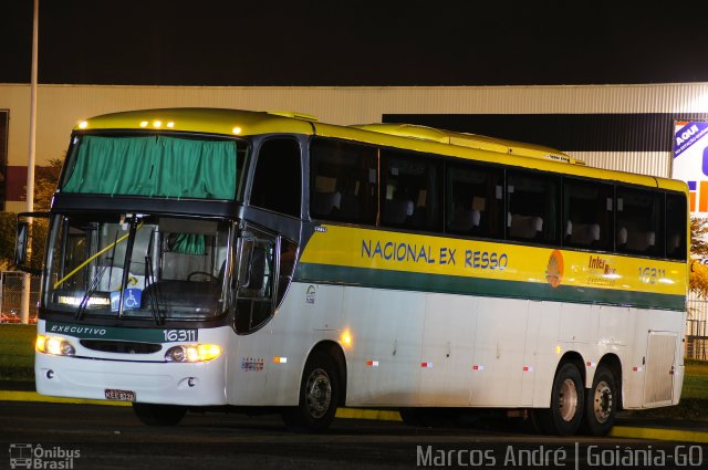 Nacional Expresso 16311 na cidade de Goiânia, Goiás, Brasil, por Marcos André. Número da foto: #5904279.