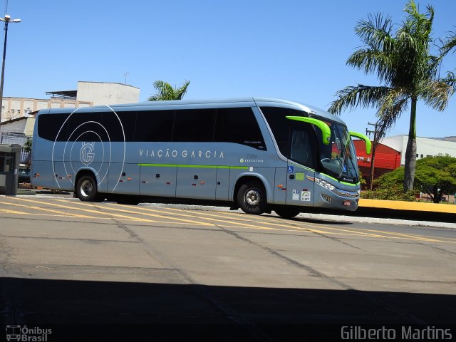 Viação Garcia 7296 na cidade de Londrina, Paraná, Brasil, por Gilberto Martins. ID da foto: 5903887.