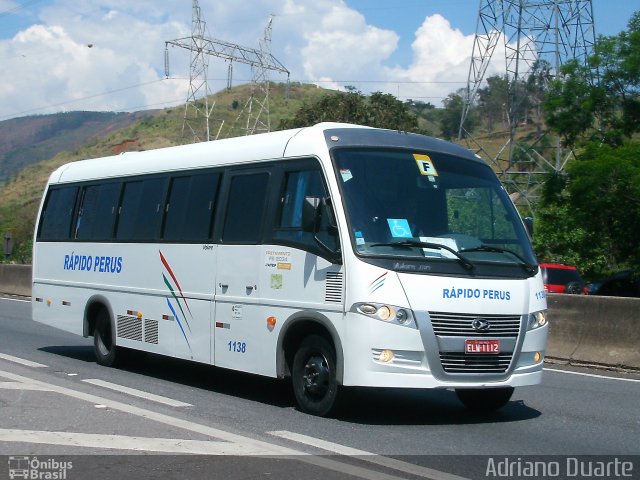 Rápido Perus 1138 na cidade de Roseira, São Paulo, Brasil, por Adriano Duarte. ID da foto: 5903686.