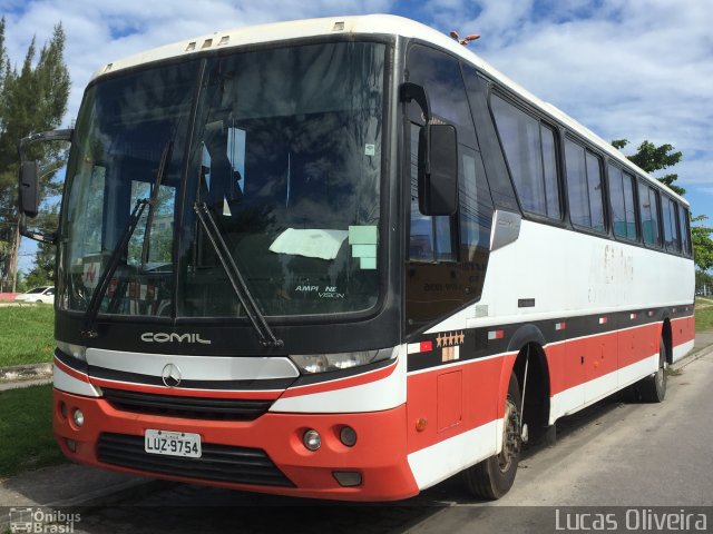 Ônibus Particulares 9754 na cidade de Rio das Ostras, Rio de Janeiro, Brasil, por Lucas Oliveira. Número da foto: #5901730.