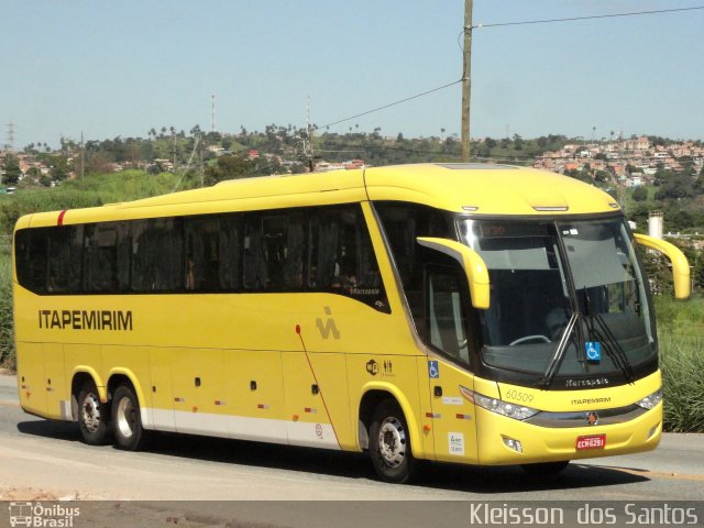 Viação Itapemirim 60509 na cidade de Sabará, Minas Gerais, Brasil, por Kleisson  dos Santos. ID da foto: 5904333.