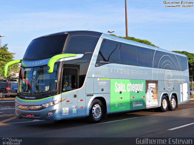 Viação Garcia 8501 na cidade de Londrina, Paraná, Brasil, por Guilherme Estevan. Número da foto: #5904426.